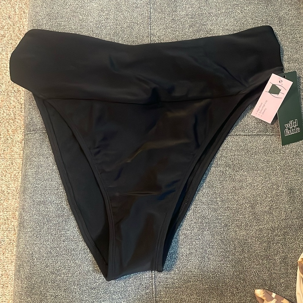 Target black bikini bottoms